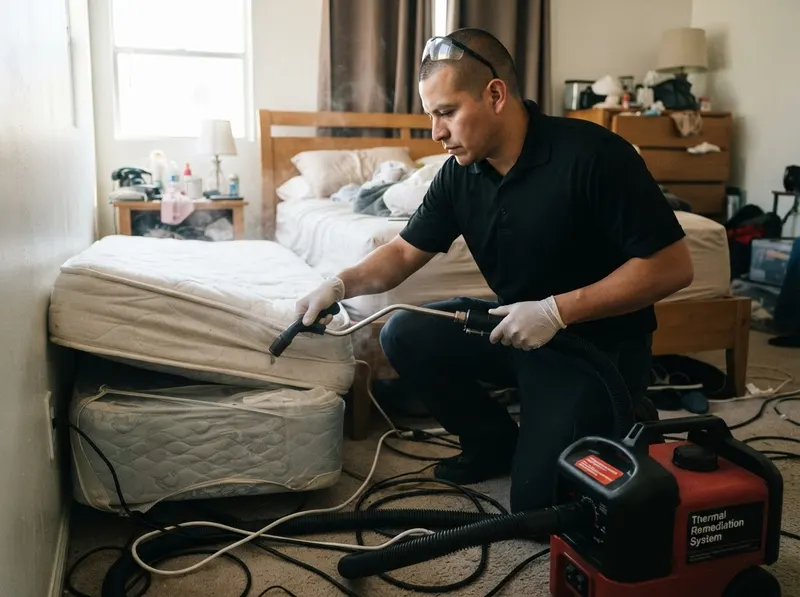 Bed Bug Thermal and Cryogenic Remediation in Los Angeles, CA
