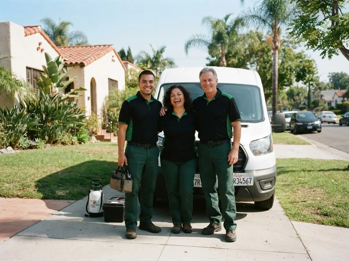 PestGuardian Plus pest control service team in Los Angeles, CA